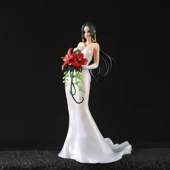 23,5 CM, Čvrsta Anime Lik vjenčanicu Kraljica Boa Hancock Anime Kip PVC Figurica Zbirka Model Dječja Igračka Lutka Poklon